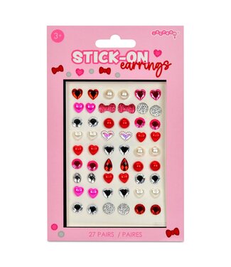 Iscream Jeweled Stick on Earrings