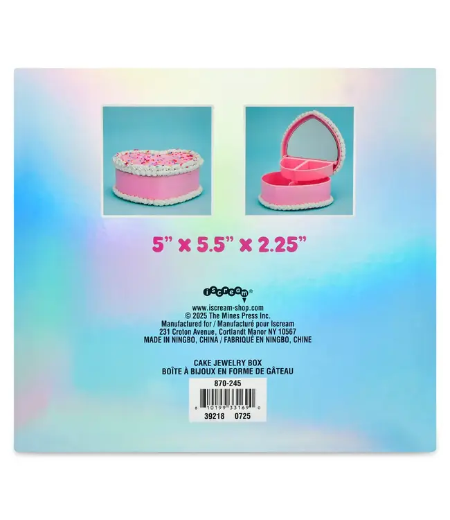 Iscream Cake Jewelry Box