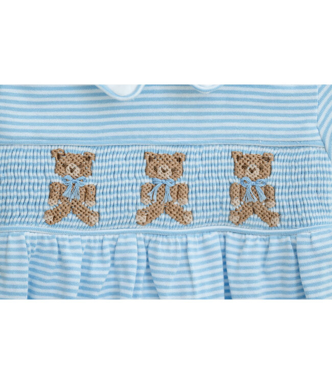 Ruth and Ralph Blue Teddy Bear Bubble