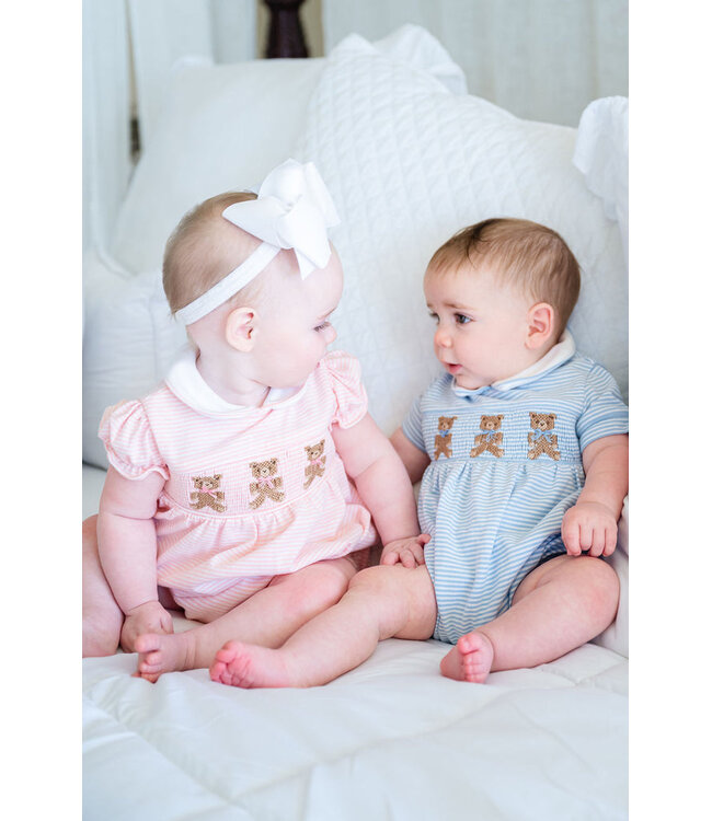 Ruth and Ralph Pink Teddy Bear Bubble