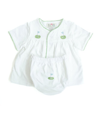 Ruth and Ralph Golf Layette Set