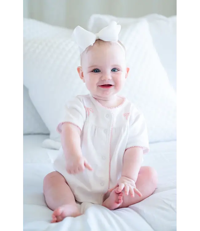 Ruth and Ralph Bow Layette Set