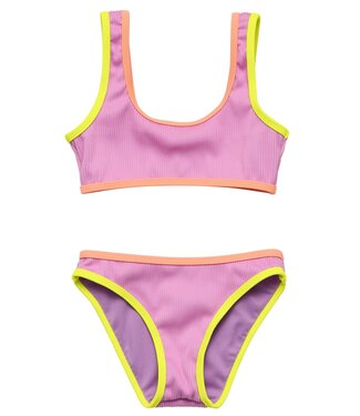 Snapper Rock Vacay Pop Recycled Crop Bikini