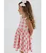 Good Apple Kids Pink Daisies Sleeveless Twirl Dress