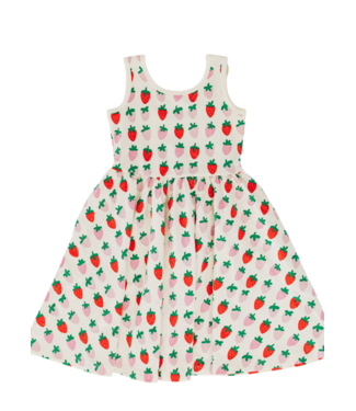 Good Apple Kids Strawberry Blush Sleeveless Twirl Dress