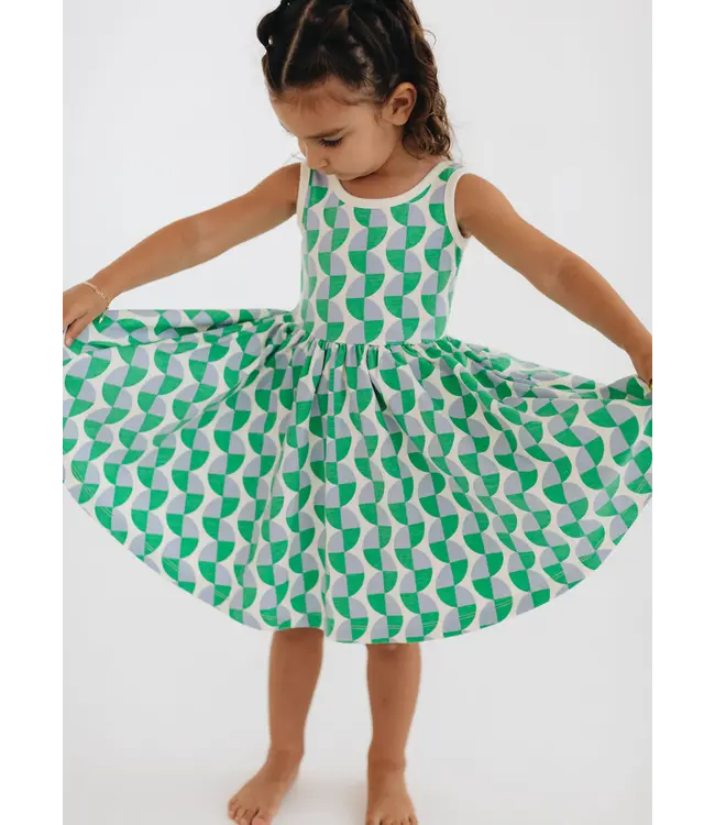 Good Apples Kids Retro Twirl Dress