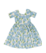 Good Apples Kids Blue Garden S/S Twirl Dress