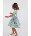 Good Apple Kids Blue Garden S/S Twirl Dress