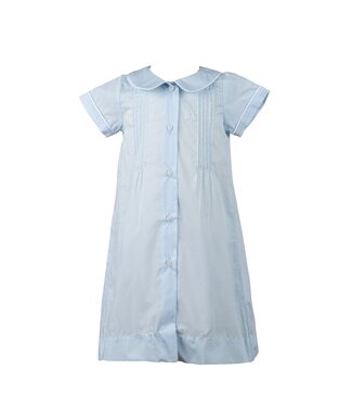 the proper peony Trevor Boy Blue Train  Gown