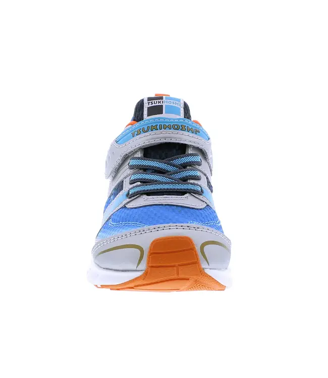 Tsukihoshi Velocity Silver/Aqua Sneaker