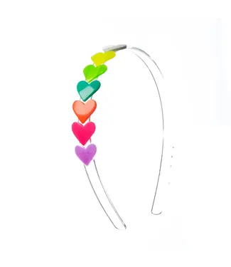 lilies&roses Centipede Neon Heart Headband
