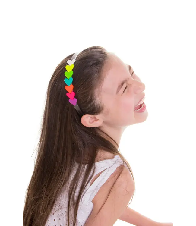 lilies&roses Centipede Neon Heart Headband