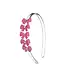 lilies&roses Bows Glitter Vintage Pink Headband