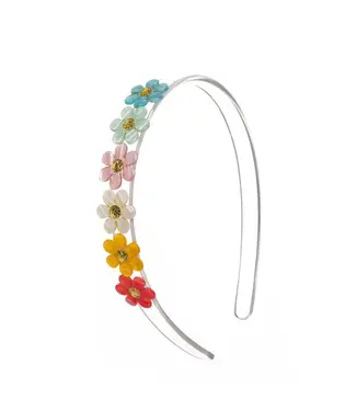 lilies&roses Daisy Flower Pastel Pearl Headband