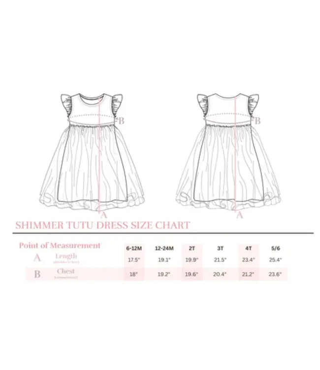 Mila & Rose Lavender Shimmer Tutu Dress