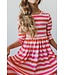 Mila & Rose All You Need is Love 3/4 Sleeve Pocket Twirl Dress