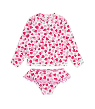 Feather 4 Arrow Sandy Toes Rash Guard Swim Set