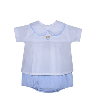Baby Sen Blue Peter Diaper Set-Teddy
