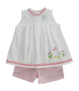 Bailey Boys Goose in Boots Girls Short Set