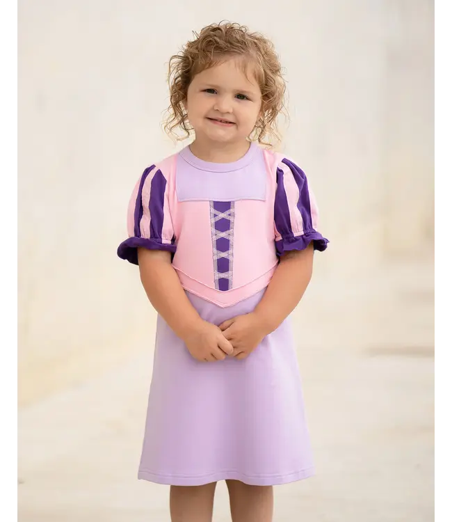 The Yellow Lamb Princess Playtime: Purple Dress