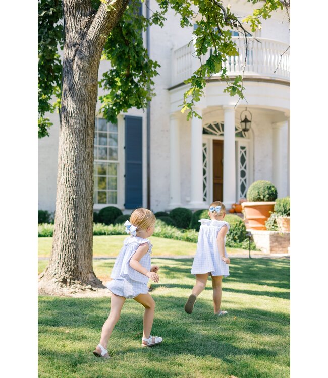 the proper peony Colby Check Bloomer Set