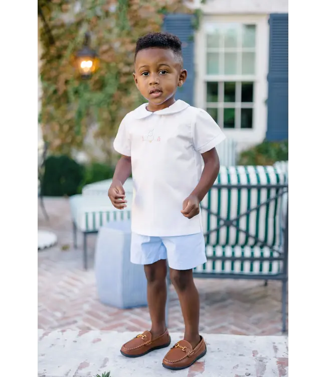 the proper peony Clover Bunny Boy Short Set