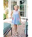 Maude Blue Flower Dress