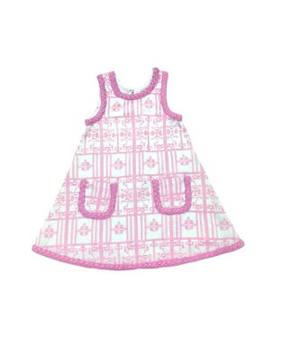 Alto Modas Pink Geometric Olivia Dress