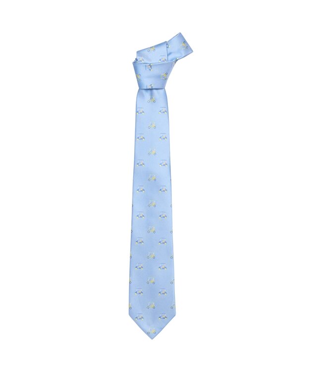 Little English Golf Cart Neck Tie