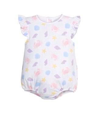 Little English Sea Shells Angel Sleeve Bubble