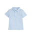 Little English Light Blue Stripe S/S Polo