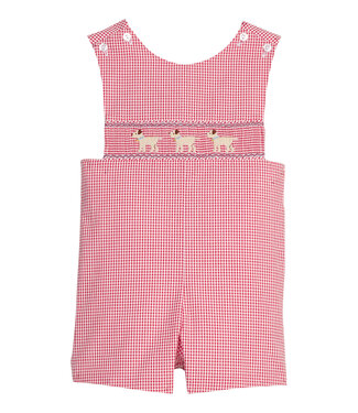 Little English Lab Smocked Shortall
