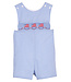 Little English Flags Smocked Shortall