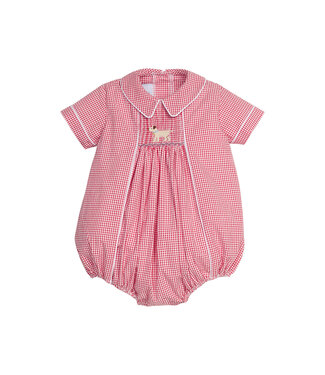 Little English Lab Smocked Bubble