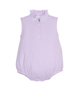 Little English Lavender Stripe Sleeveless Hastings Bubble