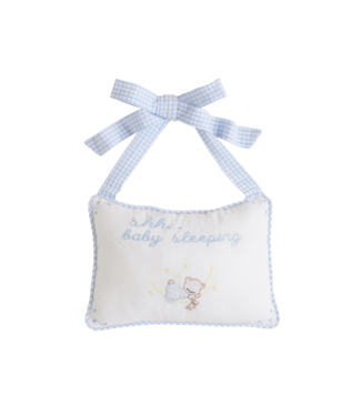 Little English Baby Sleeping Door Pillow