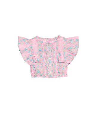 Bisby Spring Marguerite Floral Annie Top