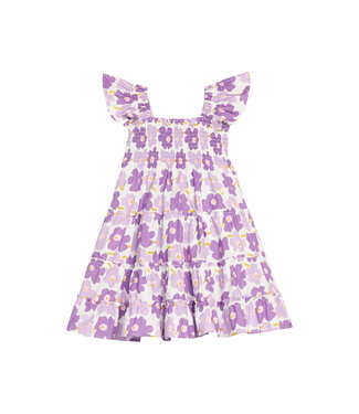 Bisby Piccadilly Purple Twirl Dress