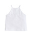 White Halter Top