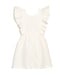 White Trellis Jacquard Sadie Dress