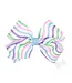 Wee Ones Medium Stripe Pastel Bow