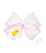 Wee Ones King Embroidered Easter Chick Bow