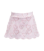 the proper peony Heartfelt Scallop Skort
