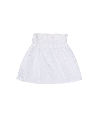 The Oaks Apparel White Eyelet Ella Skirt