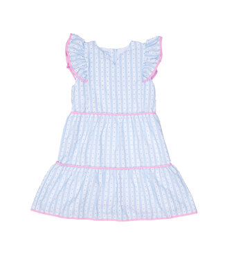 The Oaks Apparel Blue Stripe Breeze Harley Dress