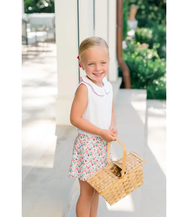 the proper peony Geranium Skort