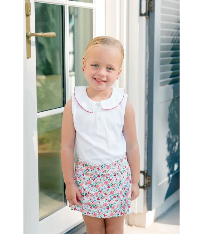 the proper peony Geranium Skort