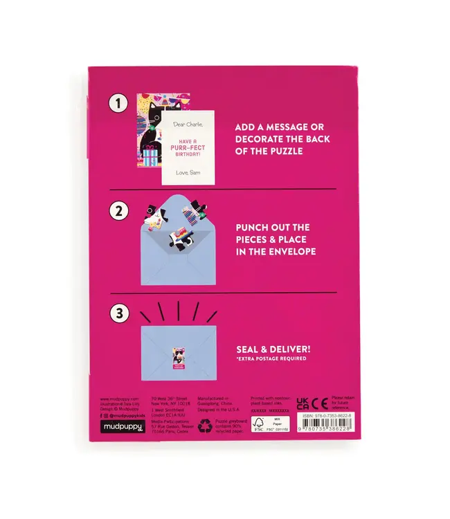 hachette book group Purr-Fect Cat Birthday Card