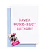 hachette book group Purr-Fect Cat Birthday Card