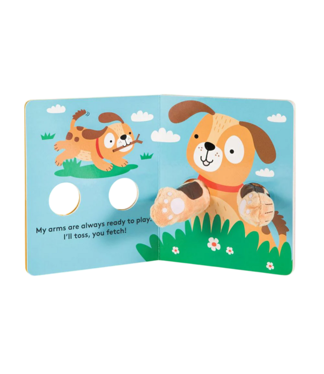 Hug Me Little Puppy: Finger Puppet Book